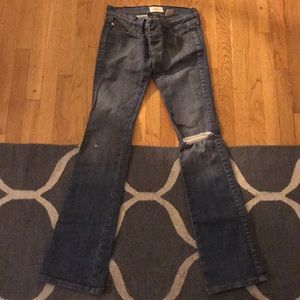Frankie B heart jeans